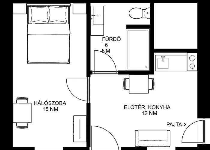 בית הארחה Erdos Vendeghaz